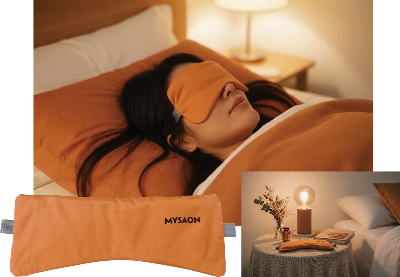 MYSAONアイマスクの使用イメージ