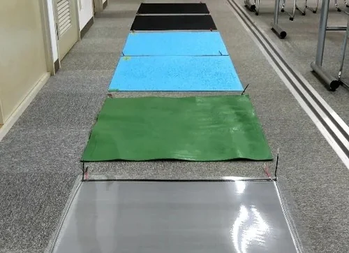 融雪マットに使用するヒーター生地